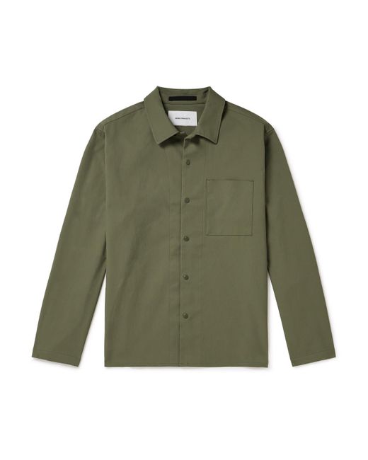 Norse Projects Green Carsten Solotex® Twill Shirt for men
