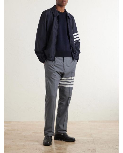 Thom Browne Blue Milano Stitch Wool for men