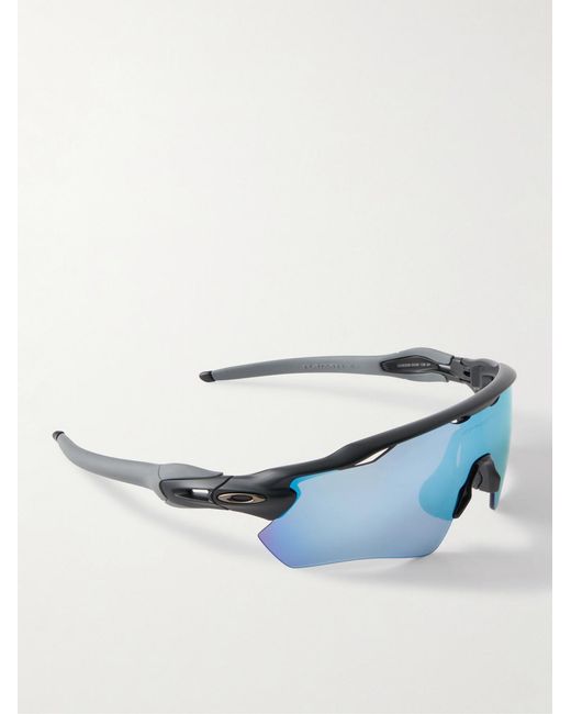 Oakley Blue Radar Ev Path D-Frame Acetate Sunglasses for men