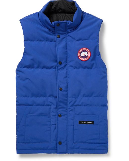 Canada Goose Blue Slim-fit Freestyle Crew Quilted Arctic Tech® Down Gilet for men