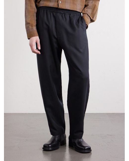 A Kind Of Guise Blue Banasa Straight-leg Lyocell Trousers for men