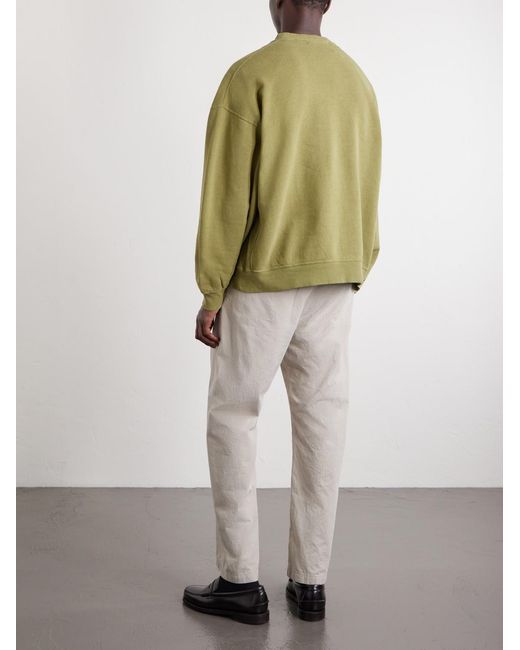 Remi Relief Green Colorado Printed Cotton-Jersey Sweatshirt for men
