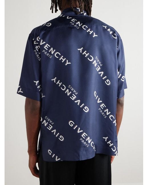 Givenchy Blue Luxury Shirt for men