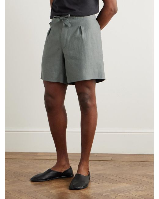 Shorts A Gamba Dritta di STÒFFA in Gray da Uomo