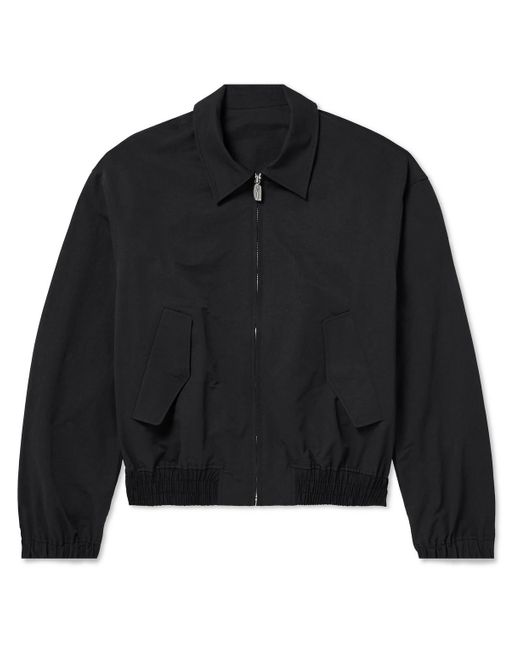 LE17SEPTEMBRE Black Cotton-blend Shell Bomber Jacket for men