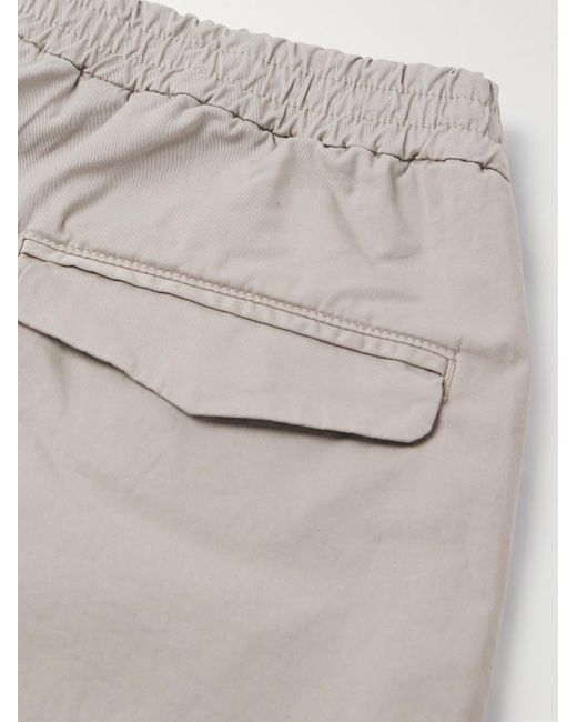 Barena Gray Tosador Straight-leg Cotton-blend Twill Trousers for men