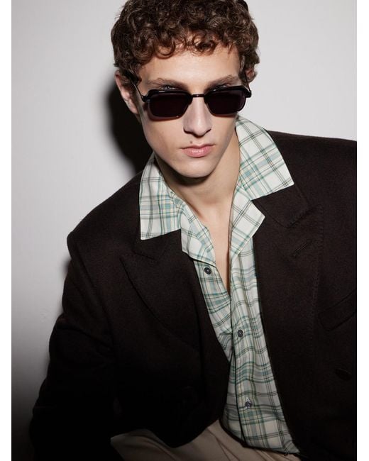 Jacques Marie Mage Black Comanche Square-Frame Titanium And Acetate Sunglasses for men