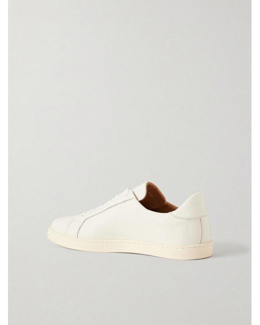 George Cleverley Natural Jack Iii Deerskin Sneakers for men