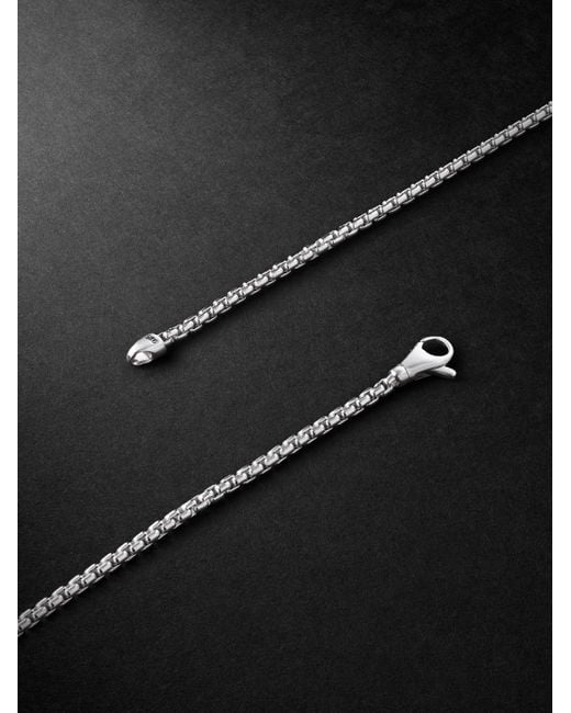 John Hardy Black Icon 50 Sterling Pendant Necklace for men
