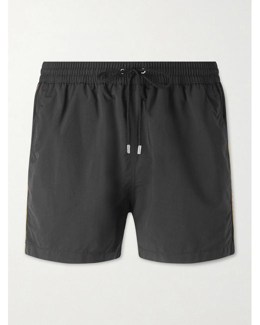 Paul Smith Blue Straight-leg Short-length Recycled Swim Shorts for men