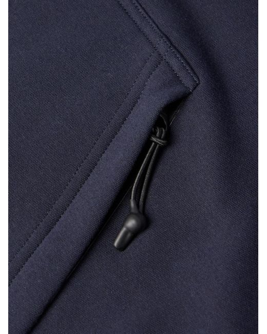 Loro Piana Blue Vogel Cotton And Cashmere-Blend Jersey Hoodie for men