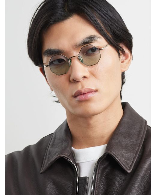 Occhiali Da Sole di Gucci in Metallic da Uomo