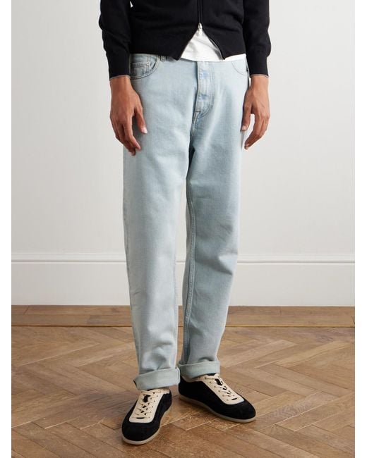 Brunello Cucinelli Black Leather-Trimmed Suede Sneakers for men