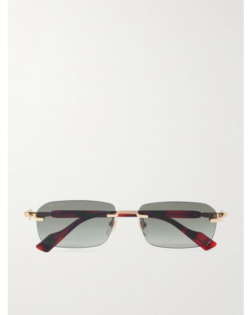 Occhiali Da Sole di Gucci in Brown da Uomo
