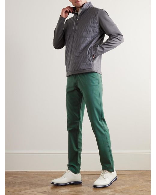 Peter Millar Green Eb66 Slim-fit Straight-leg Tech-twill Golf Trousers for men
