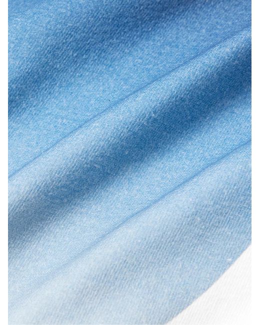 Blue Blue Japan Blue Printed Cotton-Jersey T-Shirt for men