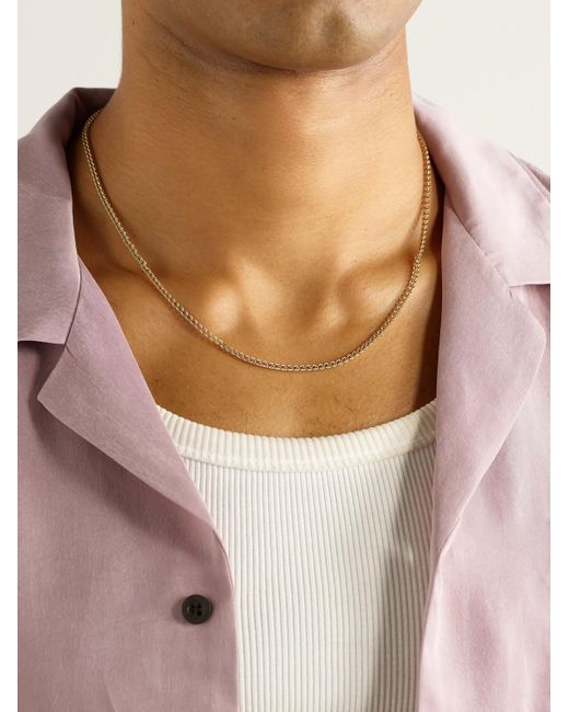 John Hardy Black Surf 14-Karat Chain Necklace for men