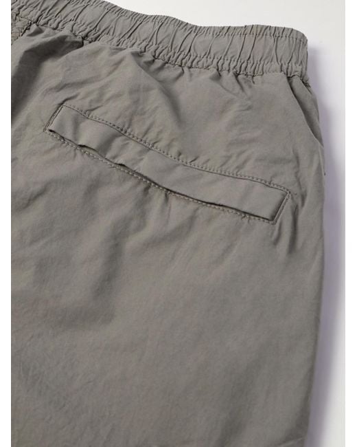 Pantaloni cargo a gamba affusolata in misto cotone di Stone Island in Gray da Uomo