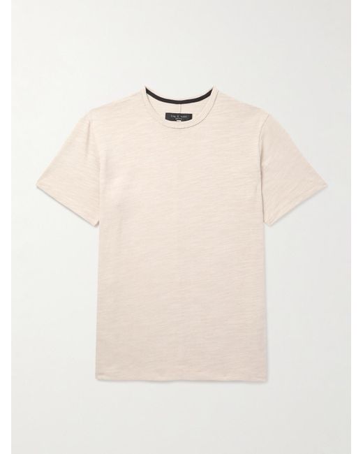 Rag & Bone Natural Flame Cotton-Jersey T-Shirt for men