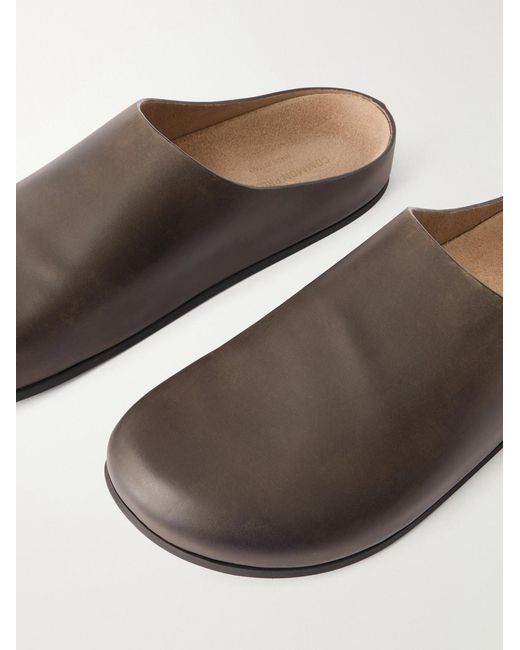 Common Projects Leather Clogs in Brown für Herren