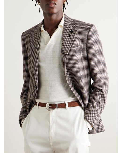 Cintura Stile Western di Andersons in Brown da Uomo