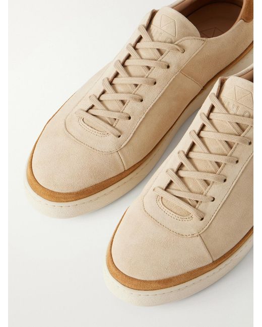 Mulo Natural Suede Sneakers for men