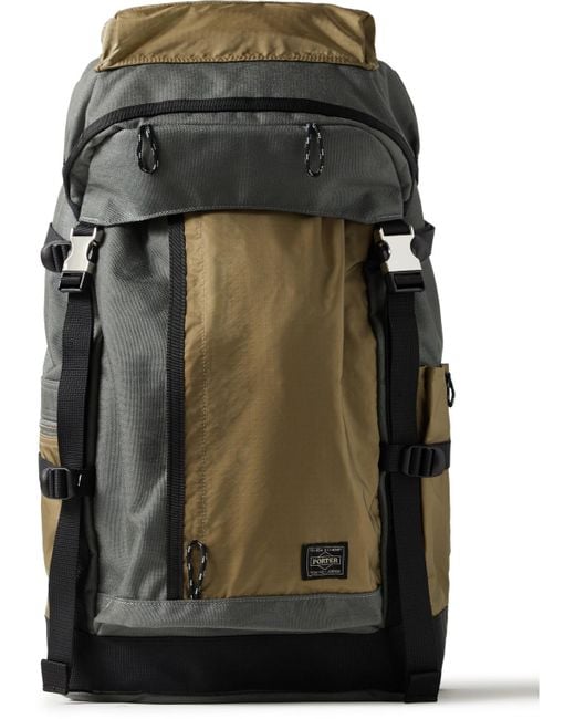 Porter-Yoshida and Co Black Hype Nylon-ripstop And Cordura® Backpack for men