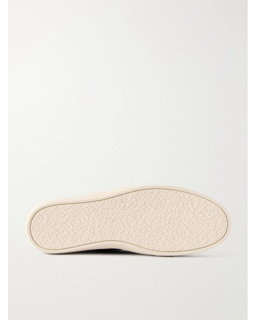 Morjas Brown Deck Suede Sneakers for men