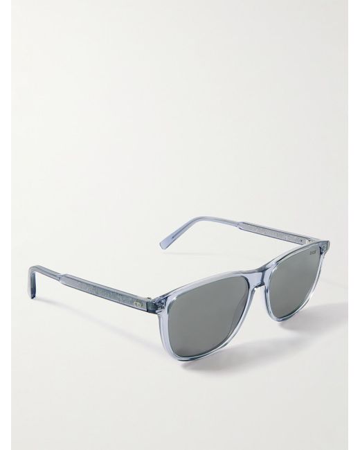 Dior Gray Indior S3i Square-frame Acetate Sunglasses for men
