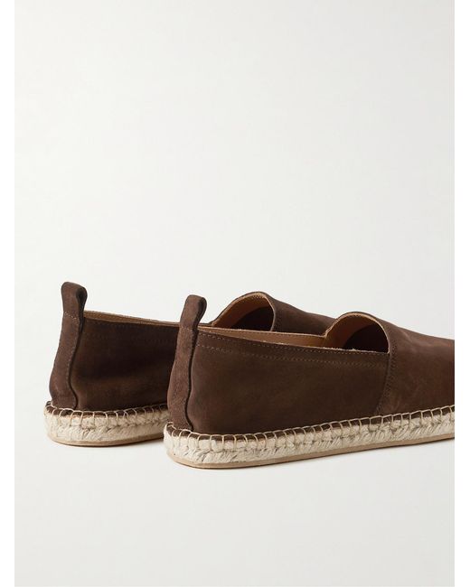 Mr P. Brown George Suede Espadrilles for men
