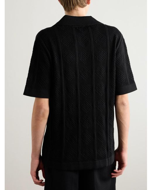 Polo di Jil Sander in Black da Uomo