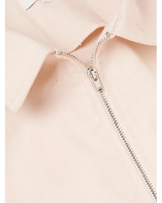 Collina Strada Natural Mechanic Printed Denim Jacket for men