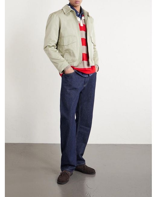 Barena Natural Cotton-gabardine Jacket for men