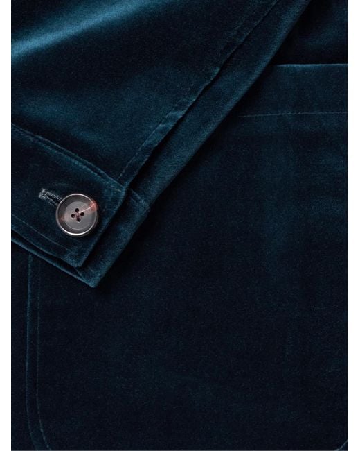 Blazer Doppiopetto di Oliver Spencer in Blue da Uomo