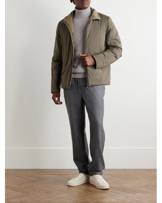 Sease Gray Cashmere Rollneck Sweater for men