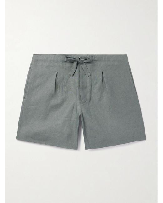Shorts A Gamba Dritta di STÒFFA in Gray da Uomo