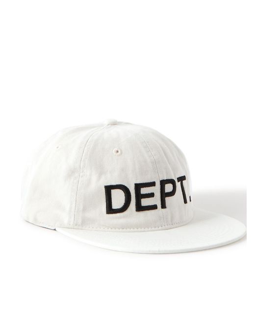 GALLERY DEPT. Logo-embroidered Cotton-twill Baseball Cap in White | Lyst
