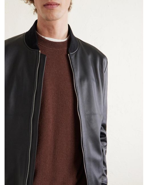 Massimo Alba Brown Cashmere Sweater for men