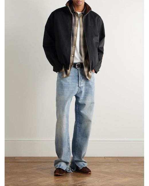 Our Legacy Black Cotton-twill Jacket for men