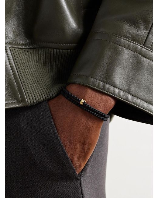 Bracciale di Tabayer in Black da Uomo