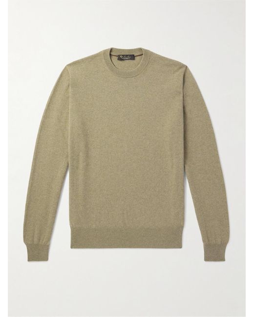 Loro Piana Natural Slim-Fit Baby Cashmere Sweater for men