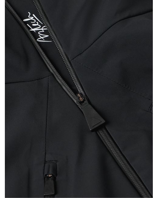 Aztech Mountain Black Hayden Hooded Ski Jacket for men