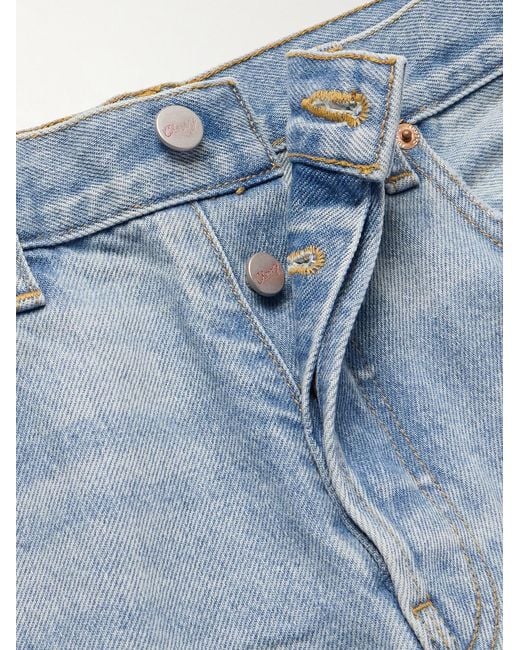 CHERRY LA Blue Straight-Leg Jeans for men