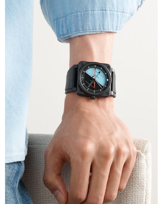 Orologio Automatico 41 Mm di Bell & Ross in Black da Uomo