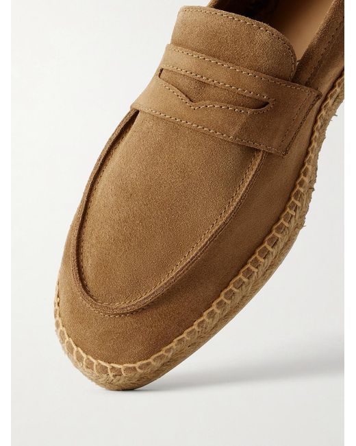 Castaner Brown Nacho Suede Espadrilles for men