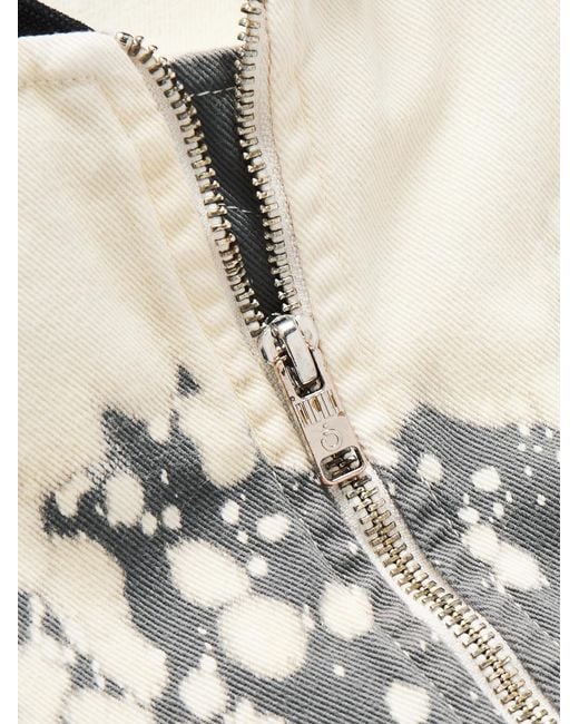 Noma T.D Gray Hand-Dyed Cotton-Twill Gilet for men