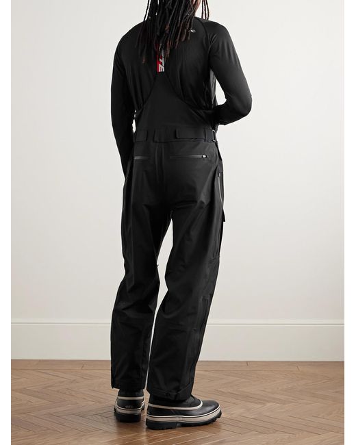 Aztech Mountain Black Hayden 3L Ski Salopettes for men