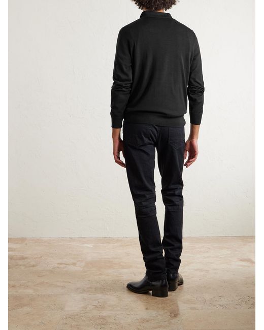 Tom Ford Black Silk Sweater for men