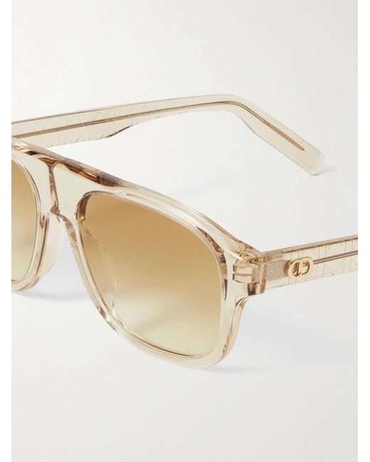 Dior Natural Cd Icon A1I Aviator-Style Acetate Sunglasses for men