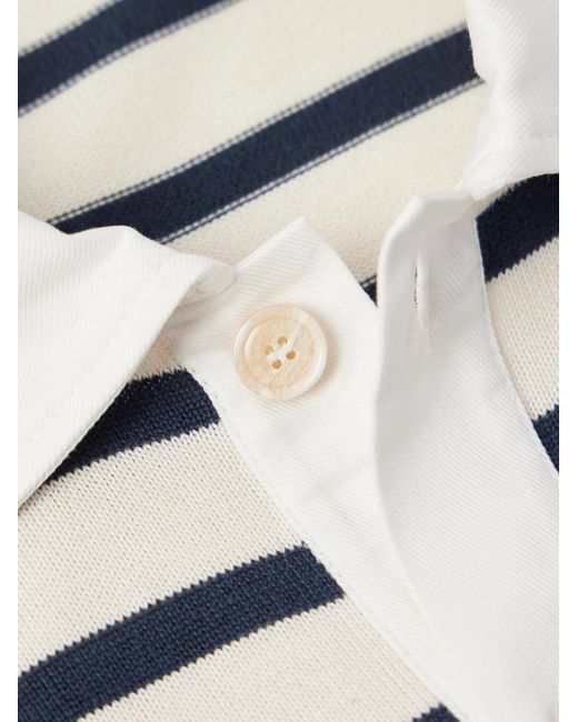 Polo di Brunello Cucinelli in Gray da Uomo